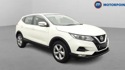 Gebraucht Nissan Qashqai Acenta Premium 116 PS (85 kW) 2019 Weiß SUV