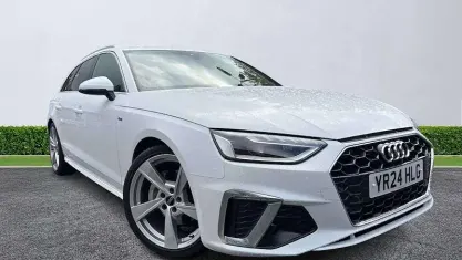 Used Audi A4 S-Line 204 HP (150 kW) 2024 White Estate