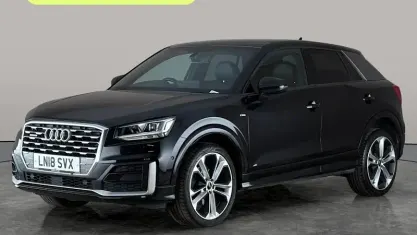 Used Audi Q2 S-Line 150 HP (110 kW) 2018 Black SUV