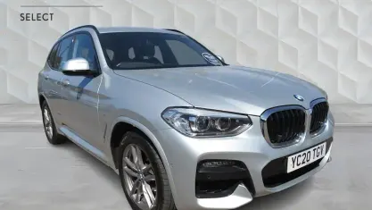 Used BMW X3 M Sport 190 HP (139 kW) 2020 Silver SUV