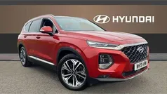 Orange Used 2019 Hyundai Santa Fe Premium SE SUV | £25,170 (Fair price)