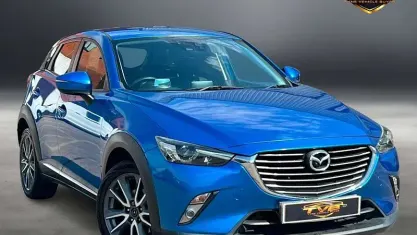 Used Mazda CX-3 Inclusive 105 HP (77 kW) 2017 Blue SUV