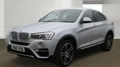 Used BMW X4 xLine 258 HP (189 kW) 2016 Silver SUV
