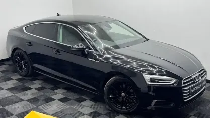 Used Audi A5 Sportback Sport 190 HP (139 kW) 2018 Black Hatchback