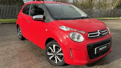 Used Citroën C1 Shine 72 HP (52 kW) 2021 Red Hatchback