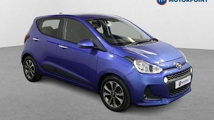 Używany Hyundai i10 Premium SE 88 KM (64 kW) 2019 Niebieski Hatchback