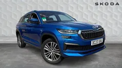 Race blue metallic Used 2023 Skoda Kodiaq LAURIN & KLEMENT SUV | £33,450 (Fair price)