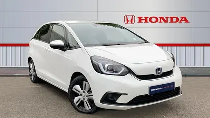 White Used 2021 Honda Jazz Hybrid Hatchback | £17,324 (Fair price)