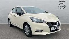 White Used 2022 Nissan Micra Visia Hatchback | £8,665 (Fair price)