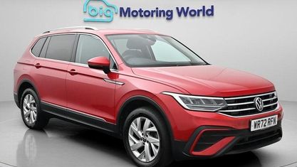 Używany VW Tiguan Allspace S 150 KM (110 kW) 2023 Czerwony SUV