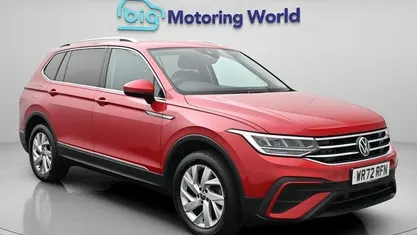 Used VW Tiguan Allspace S 150 HP (110 kW) 2023 Red SUV