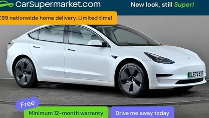 Used Tesla Model 3 RWD 208 kW (283 HP) 2023 White Sedan