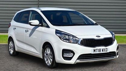 Używany Kia Carens 141 KM (103 kW) 2018 Biały Minivan