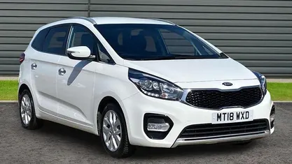 Used Kia Carens 141 HP (103 kW) 2018 White MPV