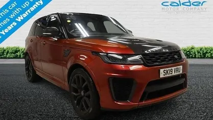 Used Land Rover Range Rover Sport SVR 575 HP (422 kW) 2019 Red SUV