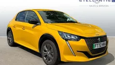Yellow Used 2023 Peugeot e-208 Allure+ Hatchback | £14,047 (Fair price)
