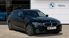 Black Used 2020 BMW 320 Sport Line Estate | £22,495 (Fair price)