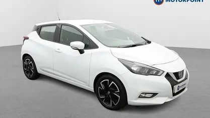White Used 2021 Nissan Micra Acenta Hatchback | £10,599 (Fair price)