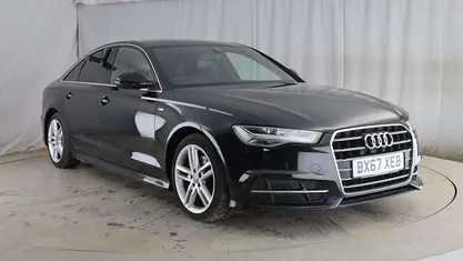 Used Audi A6 S-Line 190 HP (139 kW) 2017 Black Sedan