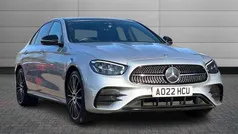Silver Used 2022 Mercedes E400 AMG line Sedan | £35,695 (Fair price)