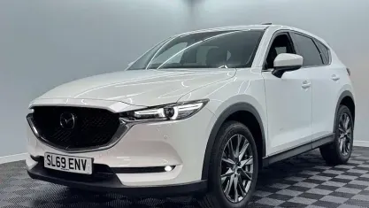 Używany Mazda CX-5 Inclusive 184 KM (135 kW) 2019 Biały SUV