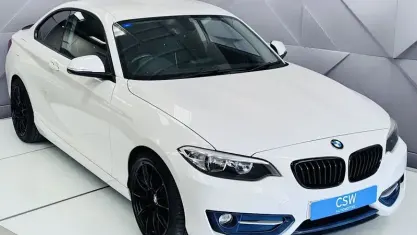 Used BMW 220 Sport Line 184 HP (135 kW) 2016 White Coupe