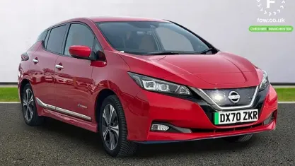 Używany Nissan Leaf S 160 kW (218 KM) 2020 Czerwony Hatchback