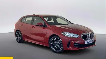 Used BMW 118 M Sport 136 HP (100 kW) 2024 Red Hatchback