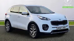 White Used 2017 Kia Sportage GT-Line SUV | £11,299 (Fair price)