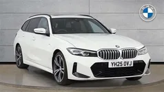 White Used 2025 BMW 320 M Sport Estate | £32,750 (Fair price)
