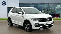 White Used 2021 VW T-Cross R-line SUV | £16,878 (Fair price)