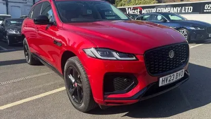 Red Used 2022 Jaguar F-Pace R-Dynamic SUV | £36,395 (Good price)