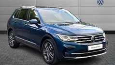Blue Used 2022 VW Tiguan Elegance SUV | £25,947 (Fair price)