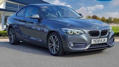 Usado BMW 218 Sport Line 150 HP (110 kW) 2020 Coupé