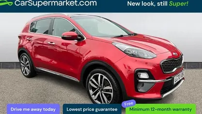 Used Kia Sportage 136 HP (100 kW) 2020 Red SUV