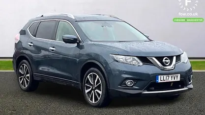 Blue Used 2017 Nissan X-Trail N-Vision SUV | £11,499 (Fair price)