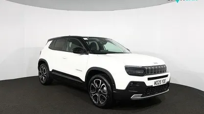 Used Jeep Avenger Summit 101 HP (74 kW) 2025 White/black SUV