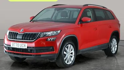 Used Skoda Kodiaq SE 150 HP (110 kW) 2019 Red SUV