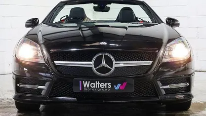 Black Used 2013 Mercedes SLK250 AMG Cabriolet | £7,000 (Fair price)