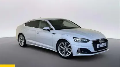 Used Audi A5 Sportback Sport 150 HP (110 kW) 2023 White Hatchback