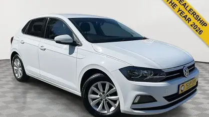 Begagnad VW Polo SE 75 HK (55 kW) 2018 Vit Halvkombi