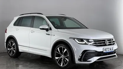Used VW Tiguan R-line 150 HP (110 kW) 2023 White SUV