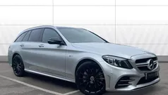 Silver Used 2018 Mercedes C43 AMG Premium Plus Estate | £28,134 (Fair price)