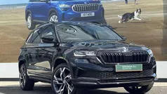 Black magic pearl effect Used 2024 Skoda Karoq SportLine SUV | £30,390 (Fair price)