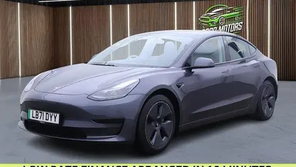 Used Tesla Model 3 Standard Range Plus 366 kW (498 HP) 2021 Grey Sedan