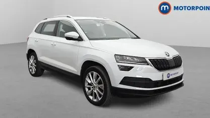 Used Skoda Karoq SE L 150 HP (110 kW) 2020 White SUV