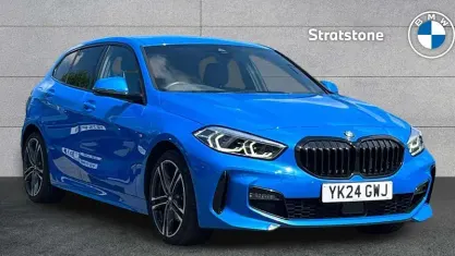 Used BMW 118 M Sport 136 HP (100 kW) 2024 Blue Hatchback