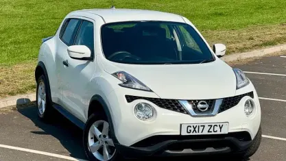 Used Nissan Juke Visia 94 HP (69 kW) 2017 White SUV