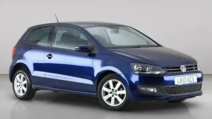 Used VW Polo Match 86 HP (63 kW) 2013 Blue Hatchback