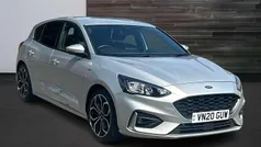 Silver Used 2020 Ford Focus ST-Line X Hatchback | £12,999 (Fair price)